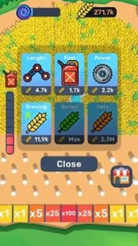 小麦农庄收割（Wheat Farm）
